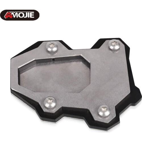 Motorcycle Side Stand Kickstand Fame Support Plate Cover For Suzuki V-strom 1000 1000XT Vstrom 2014 2015 2016 2017 2018 2019