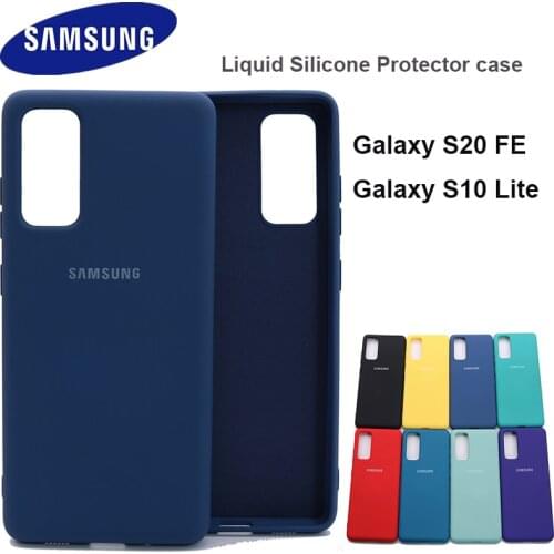 For Samsung Galaxy S10 Lite S20 FE Case High Quality Soft Silicone Cover Samsung Galaxy S10 Lite S20 Fan Editio Protector Shell