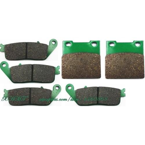 For SUZUKI 400 GSF BANDIT 1995 - 1997 Disc Brake Pads Pill Front Rear 1996