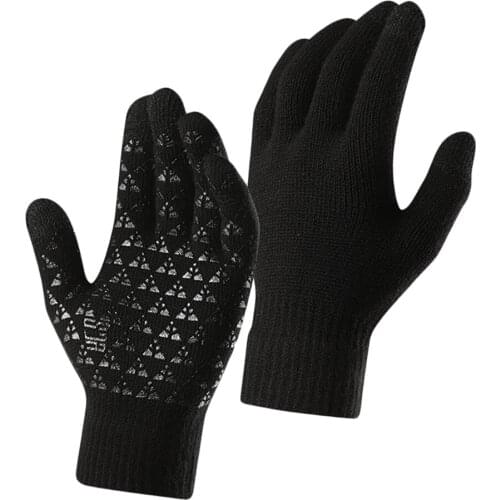 Men Cycling Gloves with Touch Screen Sports Finger Protection