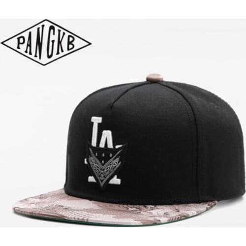 PANGKB Brand IVAN ANTONOV Cap Los Angeles LA snapback hat black desert flowers adult hip hop outdoor casual sun baseball cap