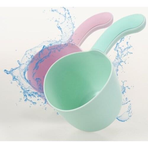 Plastic Milk Powder Scoop Baby Water Scoop Baby Shampoo Bath Spoon Child Wash Hair Rinse Cup Kids Bath Waterfall Mini Cup