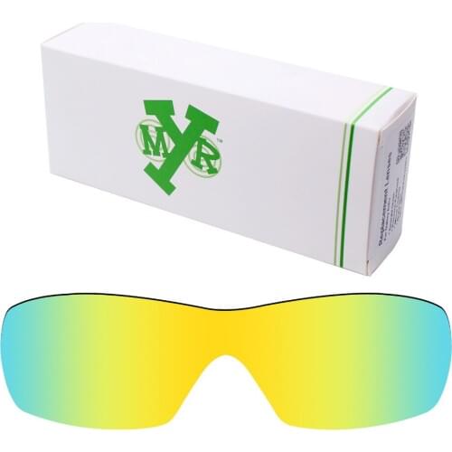 Mryok Anti-Scratch POLARIZED Replacement Lenses for Oakley Dart Sunglasses 24K Gold
