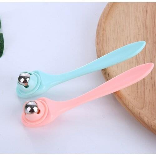 Portable 360 Degrees Roller Eye Massager Manual Massager Puffiness Dark Circles Fine Lines Anti-Wrinkles Eye Treatment Roller