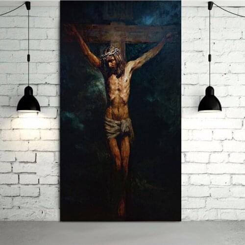 Crucifixion by Jesus Diy Diamond Painting full square round Diamond Embroidery bead 5D mosaic pictures Christ believerZP-3872