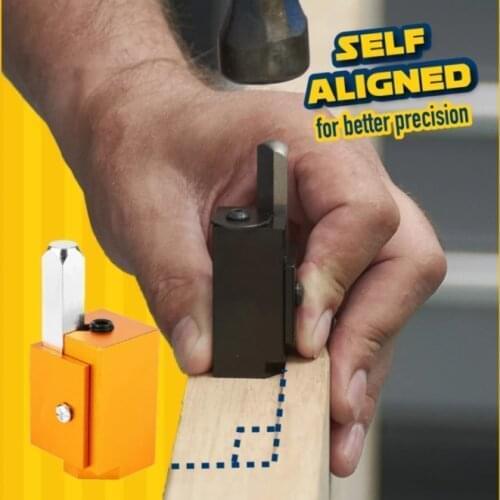 Recess Squaring Corner Chisel Wood Carving Corner Chisel Square Hinge Recesses Mortising Right Angle Carving Chisel for Woodwork