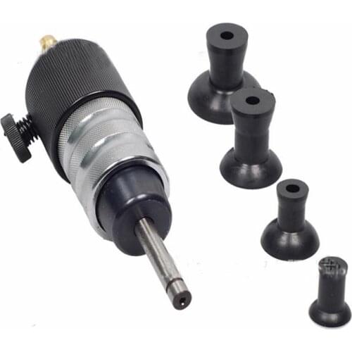 Pneumatic valve grinding machine, valve running-in tool, auto repair tool