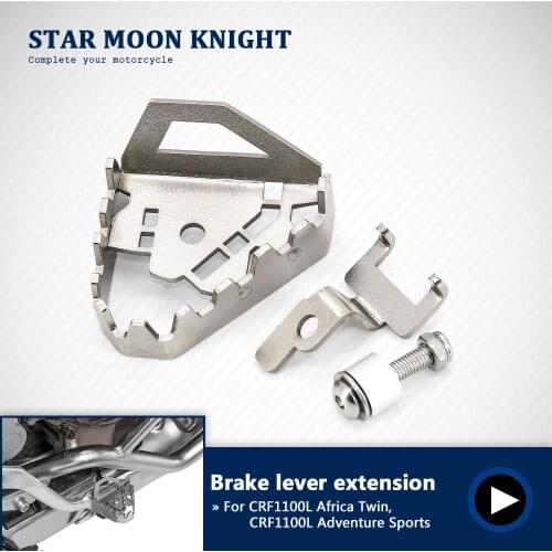 Brake Lever Extension Pedal Step Enlarge Extender For Honda CRF1100L Africa Twin CRF1100L Adventure Sports CRF 1100 L 2020