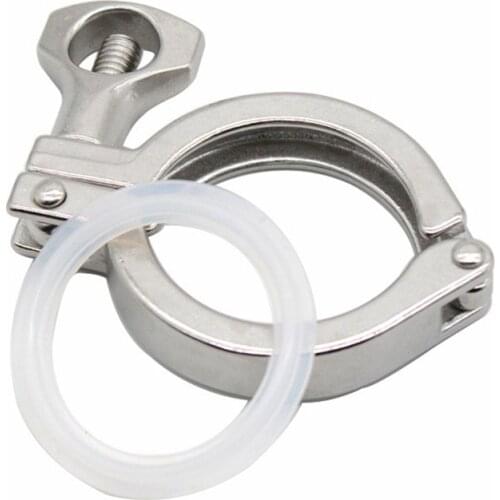 1.5"2"2.5"3"3.5"4"Stainless Steel Sanitary Tri Clamp Clamps Clover for Ferrule SS304