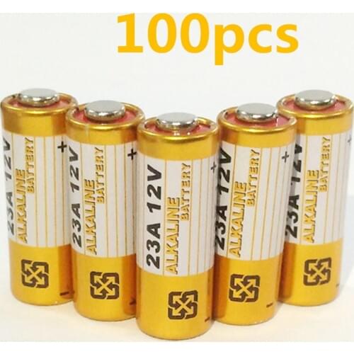 100pcs/lot Alkaline battery 12V 23A battery 12V 27A 23A 12 V 21/23 A23 E23A MN21 RC control remote controller battery RC Part