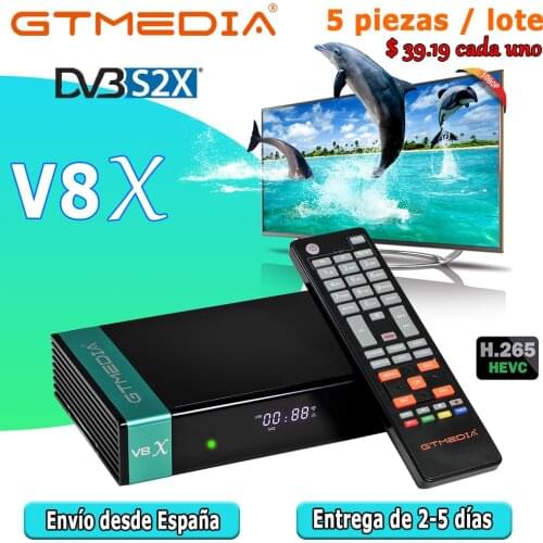 Best 1080P Gtmedia V8 Honor Satellite Decoder DVB-S2 Update Gtmedia V8X H.265 Built in Wifi Gtmedia V8 Nova No app