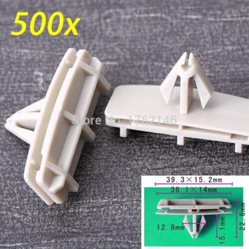 500x FENDER FLARE ARROW HEAD MOULDING CLIPS 55157055-AA RockFor Dodge Chrysler Jeep Liberty Wrangler 2002-2011 2.L 2.8L 3.7L
