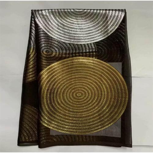 CEP/ High-grade 100% Silk Gilding Georgette Fabric 5 Yards Hot Selling Veritable Silk Fabrics for Woman Garment! (02152