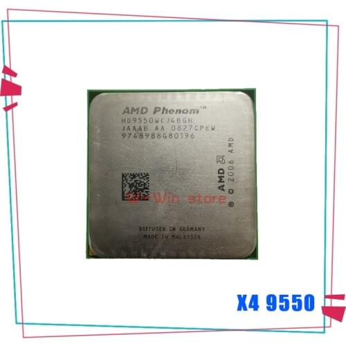 AMD Phenom X4 9550 2.2 GHz Quad-Core CPU Processor HD9550WCJ4BGH Socket AM2
