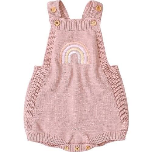 Baby Bodysuits Girls Cotton Knitted Newborn Rompers Summer Bebes Sleeveless Onesie Infantil Jumpsuits Spring Kids Coveralls Tops