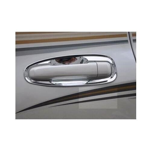 For Toyota Land Cruiser Prado FJ150 2010 2011 2013- 2014 2015 2016 2017 2018 ABS Chrome Car Door Handle Bowl Cover car styling