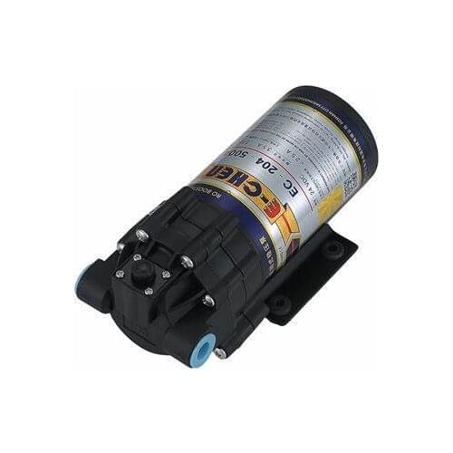 E-Chen EC-204-500A 500GPD self priming pump DC 24V water purifier system RO diaphragm booster pump high pressure 3.2LPM at 80psi