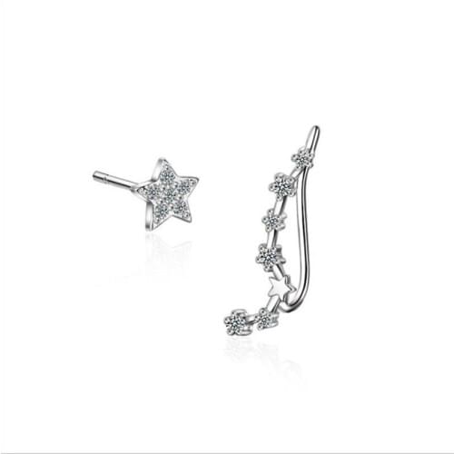 Everoyal Women's Silver Earrings