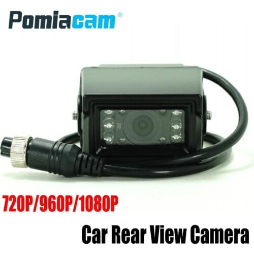 10pcs/lot 720/960/1080p AHD Car Truck BUS Camera AV780 HD CCD Waterproof vehicle rear view camera 6 LED Nights Vision