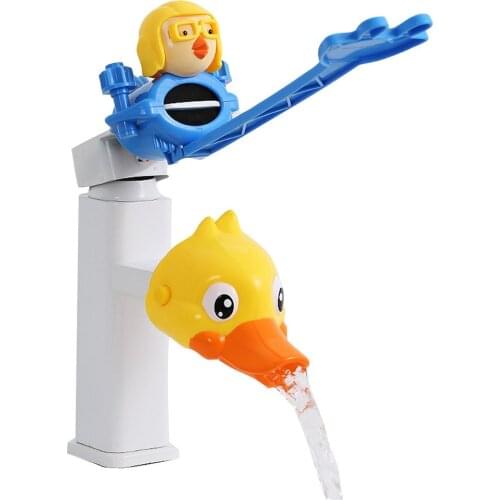 Lovely Cartoon Faucet Extender For Kids Hand Washing In Bathroom Sink Accessories Kitchen Convenient For Baby Washing Helper