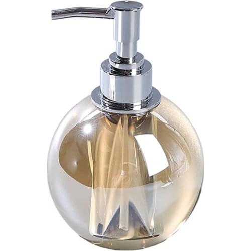 Bathroom Set Crystal Glass Liquid Soap Dispenser & Dish Toothbrush Holder Gargle Cup Birthday Presents Tabletop Ornaments