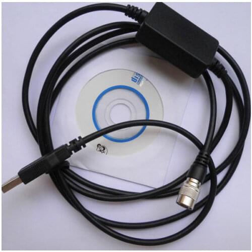 NEW Top quality USB Data Download Cable For Topcon SokkiaTotal Station, fit windows 7,windows 8, windows 10