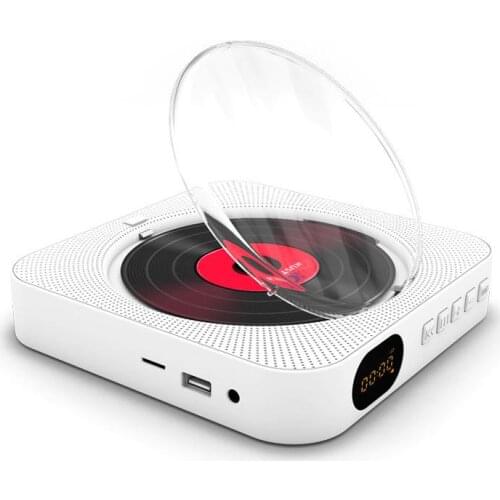 New DEVICE for Early Education Cd Player Portable Double-horn Wall-mounted Bluetooth-compatible Player Speaker R27 Desk Speakers