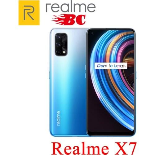 New Original realmeX7 6GB 128G 5G Mobile Phone 6.4"FHD+ AMOLED 4300mAh 2400x1080 64MP Quad Camera Octa Core 65W Fast Charger