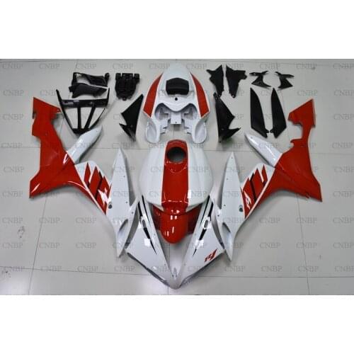 For YAMAHA YZFR1 2004 - 2006 Fairings YZF1000 R1 04 05 Fairing for YAMAHA YZFR1 2004 Red White Fairing Kits