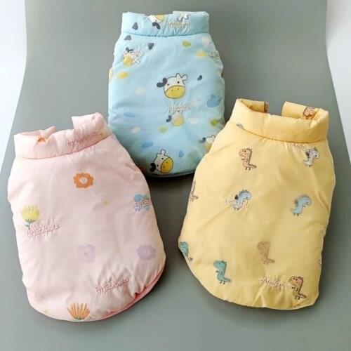 Dog Pets Clothing Winter Cat Dog Coat Jacket Warm Puppy Outfit Garment Chihuahua Yorkshire Pomeranian Bichon Poodle Dog Clothes