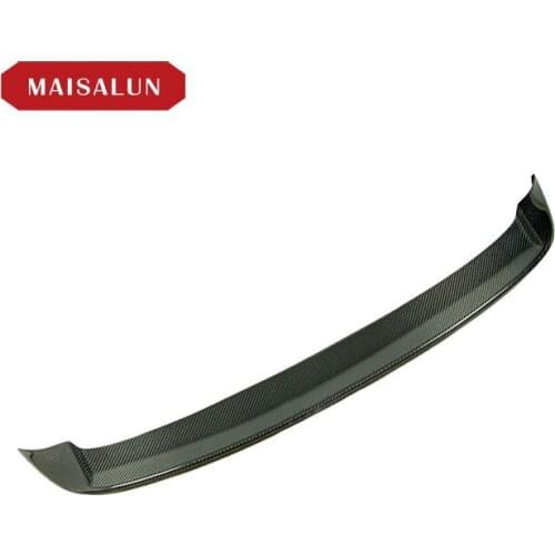 Suitable For Volkswagen Golf Mk6 R20 Carbon Fiber Top and Tail Wing Refitted with Non Perforated Upper Spoiler Fixed