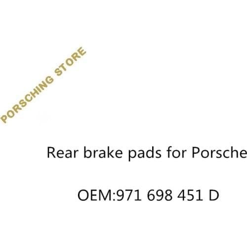 Rear brake pads for Porsche OEM:971698451D