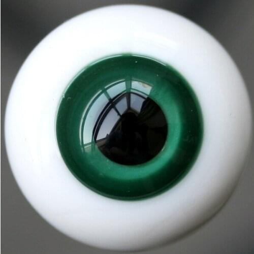 [wamami] Y18# 16mm Dark Green Eyes For BJD Doll Dollfie Glass Eyes Outfit