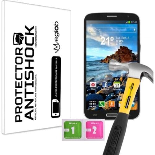 Protector de Pantalla Anti-Shock Anti-Golpe Anti-arañazos Compatible con Woxter Zielo Q50