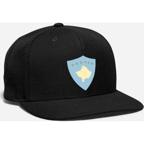 Kosovo Badge hat Embroidery Yugoslavia Flag Emblem Shield Europe Union Slovenia Croatia Serbia Unisex Adjustable Snapback Cap