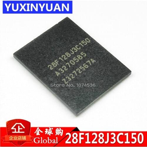 2PCS RC28F128j3C150 28F128j3C150 RC28F128J3D75 BGA Car memory integrated circuit IC CHIP