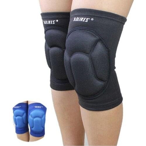 2pcs Kneepads Sponge Thickened Soccer Volleyball Ski Protection Extreme Sports Kneepads Dance Cycling Knee Pad -8
