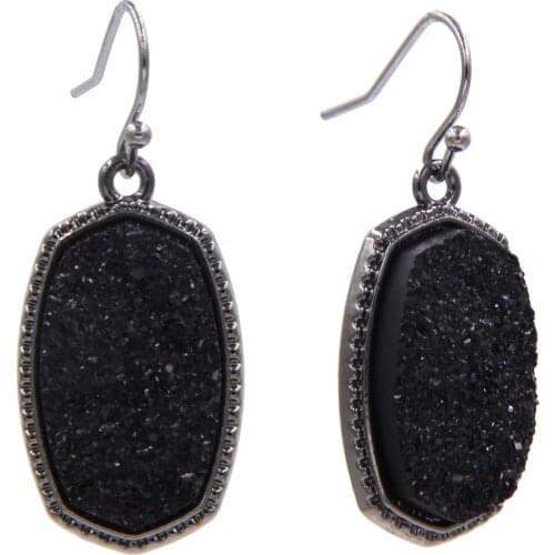 Wholesale 6 Pair Lot Earrings for Women Fashion Druzy Water Ddrop earrings Drop Earrings for Women Drop Earrings