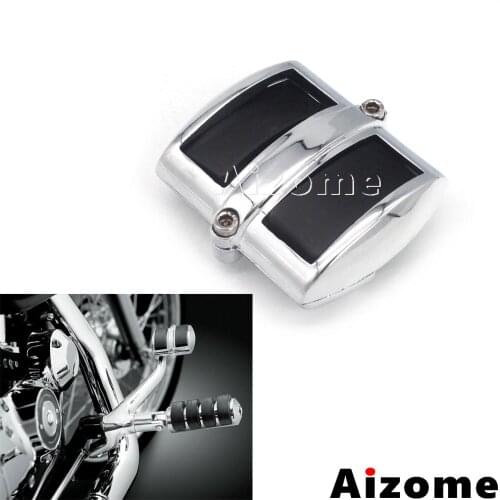 Aluminum Motorcycle Brake Pedal Pad Cover For For Harley Sportster XL883C XL1200C XL1200 X XL1200V Dyna Wide Glide FatBob V-Rod