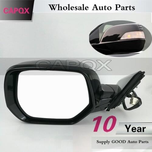 CAPQX 9Pin Auto Electric folding closed rearview Side mirror for CR-V CRV RE1 RE2 RE4 2007 2008 2009 2010 2011 rear view mirror