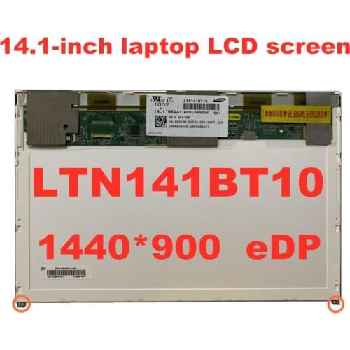 Free Shipping Original LTN141BT10 001 B141PW04 V.1 LP141WP2 TPA1 For Dell E6410 E5410 14.1-inch LCD Panel eDP 1440 * 900 30pins