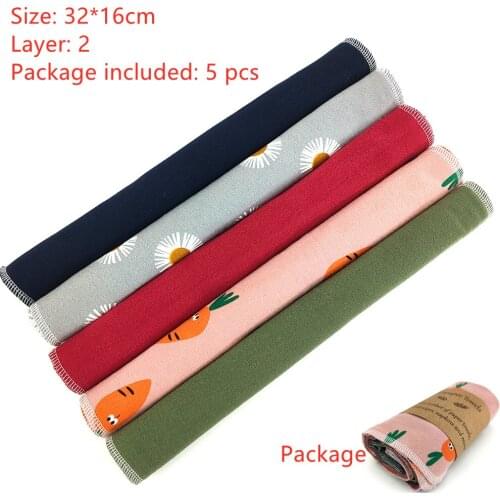 Paperless Towel Christmas Gift Zero Waste Kichen Cleaning Towels Reusable Cotton Cloth Wipes Washable Unpaper Towel