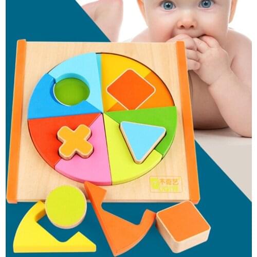 Children Early Learning Education Puzzles Color Geometry Cognition Puzzle Board Development Puzzle Games Popular Toy