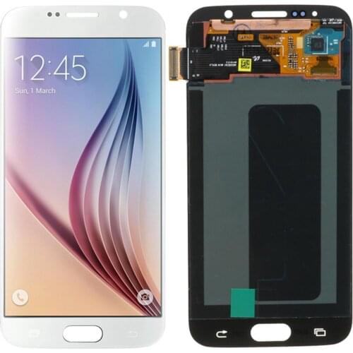 5.1'' Display For Samsung Galaxy S6 G920 G920i G920F LCD AMOLED Replacement With Touch Screen Digitizer