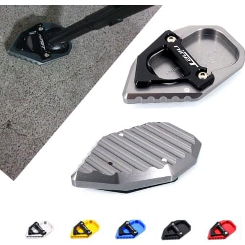 For BMW R Nine T R nineT RnineT 2017 2018 2019 2020 Motorcycle CNC Kickstand Foot Side Stand Extension Pad Support Plate Enlarge