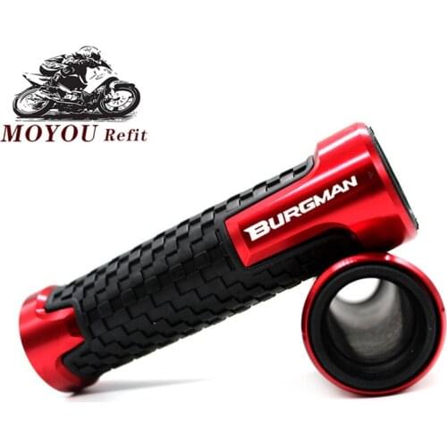 For SUZUKI BURGMAN 650 400 125 200 250 AN650 AN400 AN125 AN200 Handlebar Grips Motorcycle Handle Grip Handlebar Grips cover