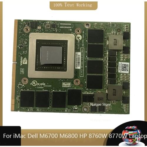 For Nvidia Quadro K3000M 2GB GDDR5 Video Graphics Card N14E-Q1-A2 100% WORK PERFECTLY