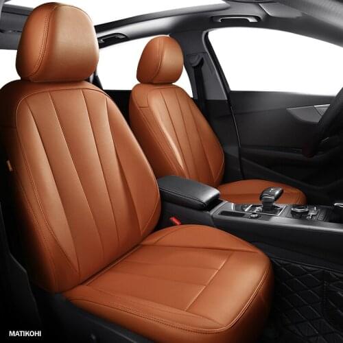 MATIKOHI Custom Leather car seat cover For LINCOLN Navigator MKZ MKC MKX MKT CONTINENTAI Automobiles Seat Covers