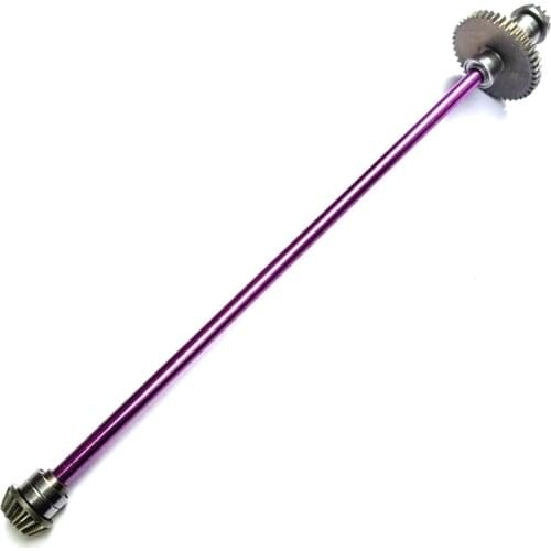 Metal Main Central Axle Drive Shaft Upgrade Parts for Wltoys 124019 124018 1/12 RC Car Spare Accessories