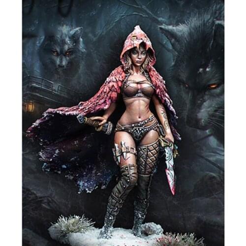 1/24 Resin Figure Building Kit Girl